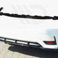 Maxton Design LE-CT-1F-H-RD1+RD2T Central Rear Splitter Lexus Ct MK1 Facelift (with Vertical Bars) (2013-2017) | Duco Car Parts UK Car Parts