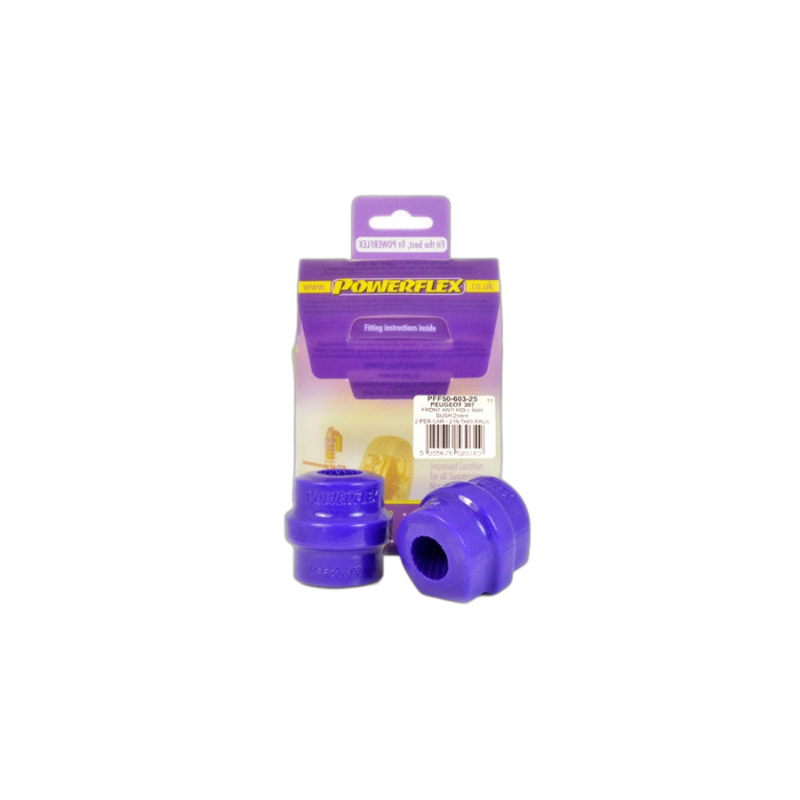 Powerflex PFF50-603-25 Peugeot Citroen Front Anti Roll Bar Bush 25mm (Inc. RCZ, Partner, 3008, Picasso, DS4, C4, Berlingo) | Duco Car Parts UK Car Parts