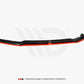 Maxton Design Subaru Brz Facelift (2017-2020) Front Splitter (black & Red) V.5
