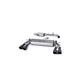 MillTek Audi 8V S3 Resonated Cat-Back Exhaust (Quattro)