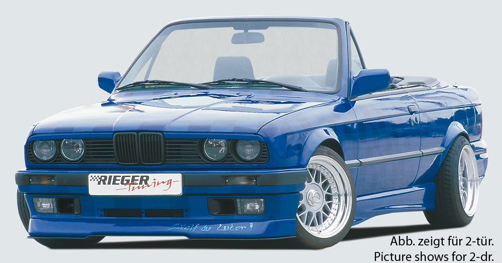 Rieger 00038036 BMW 3 Series E30 Right Side Skirt