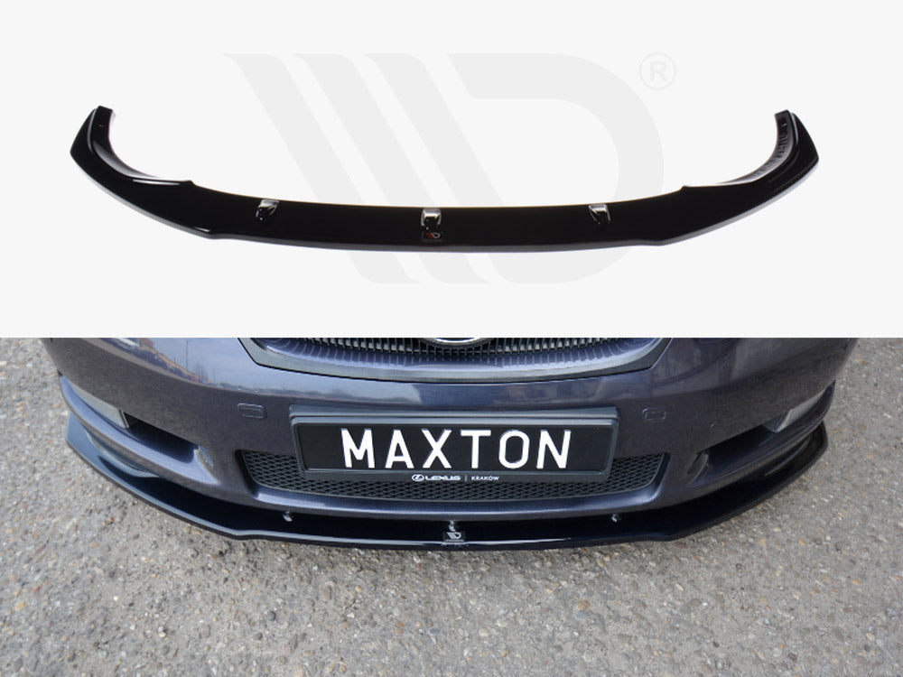 Maxton Design LE-GS-3-FD2T Front Splitter V.1 Lexus Gs MK3 (2005-2007) | Duco Car Parts UK Car Parts