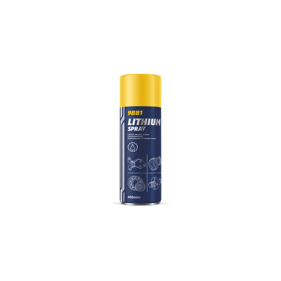 MANNOL Lithium spray 9881 Grease Spray | Duco Car Parts UK Car Parts