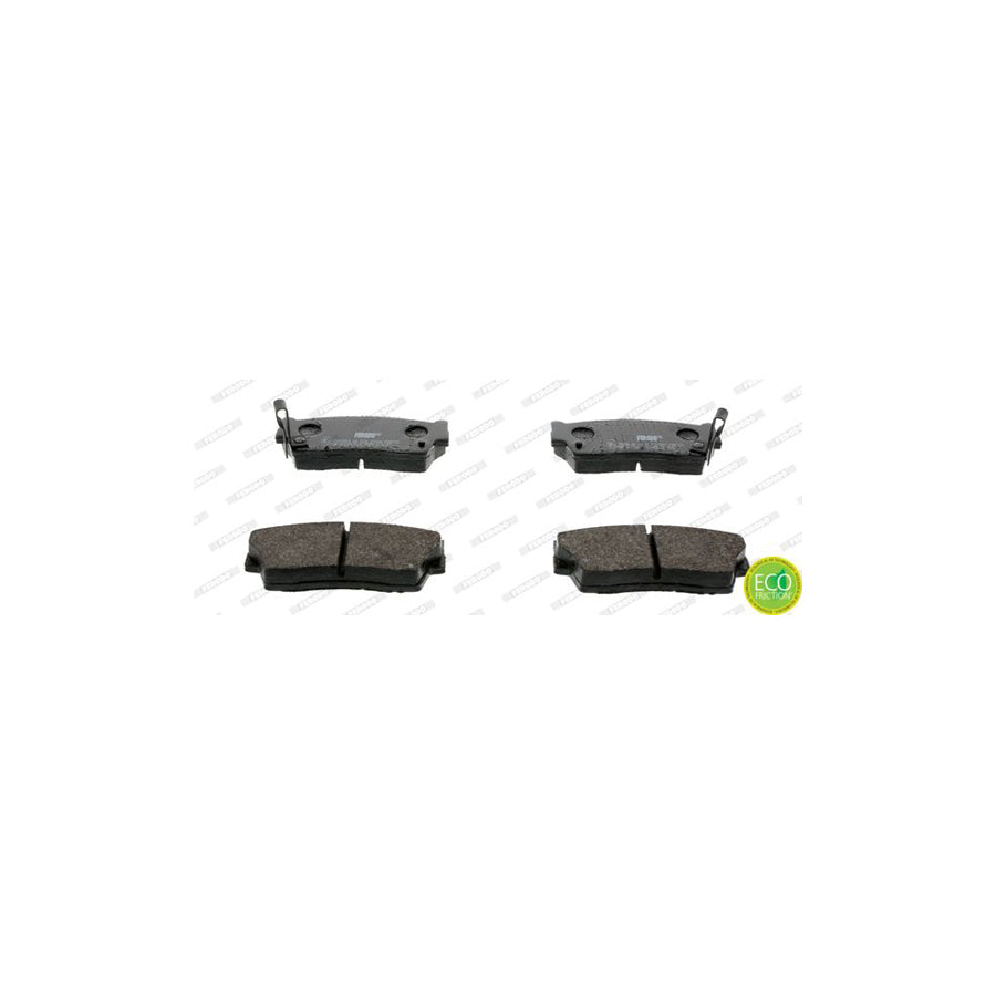 Ferodo Premier Eco Friction Fdb712 Brake Pad Set With Acoustic Wear Warning Without Accessories