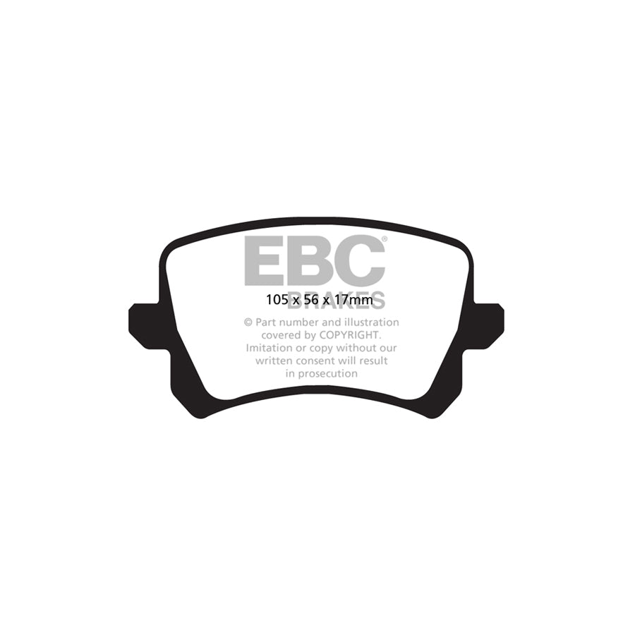 EBC PLK1842 VW B6 B7 Passat Yellowstuff Pads and Brake Line Performance Pack - TRW Caliper 3 | Duco Car Parts UK Car Parts