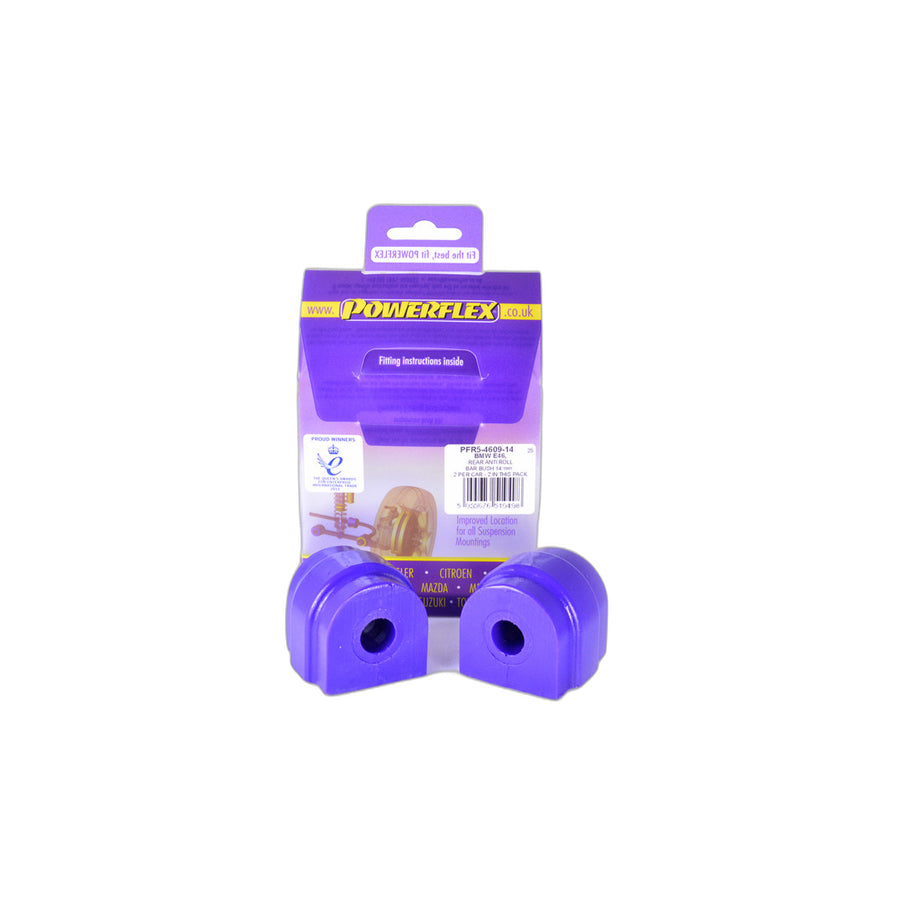 Powerflex PFR5-4609-14 BMW E84 E91 E93 Rear Anti Roll Bar Bush 14mm (Inc. X1 xDrive) | Duco Car Parts UK Car Parts