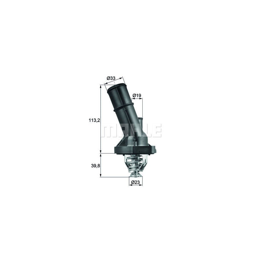 MAHLE ORIGINAL TI 202 82 Engine thermostat Opening Temperature: 82°C, with seal, without sensor