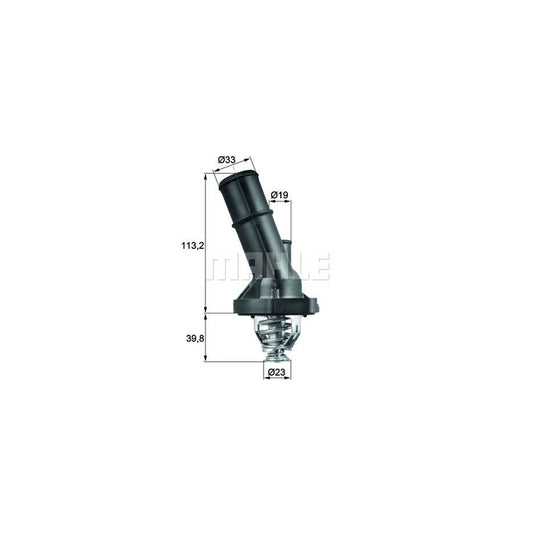 MAHLE ORIGINAL TI 202 82 Engine thermostat Opening Temperature: 82°C, with seal, without sensor
