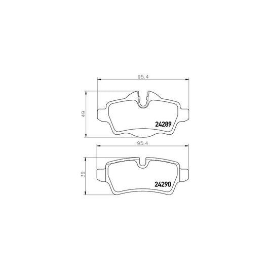 Hella 8DB 355 031 791 Brake Pad Set Incl Wear Warning Contact With Brake Caliper Screws With Accessories