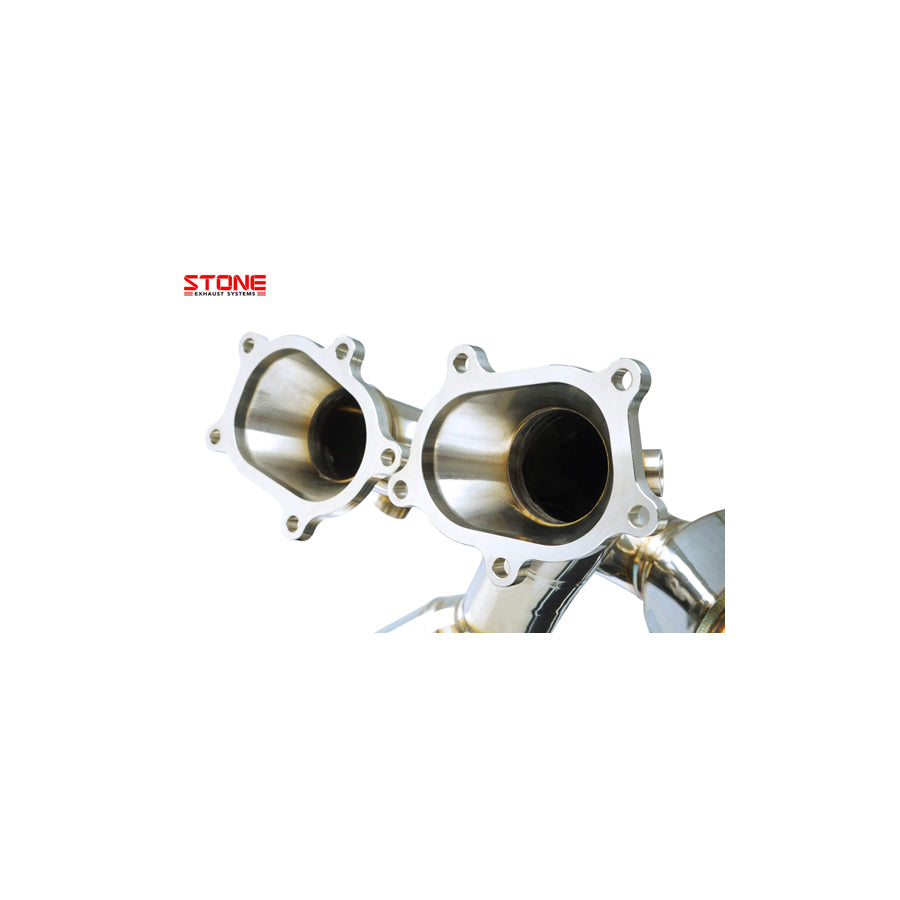 Stone Exhaust Audi CWUB CWBC C7 RS6 Eddy Catalytic Downpipe