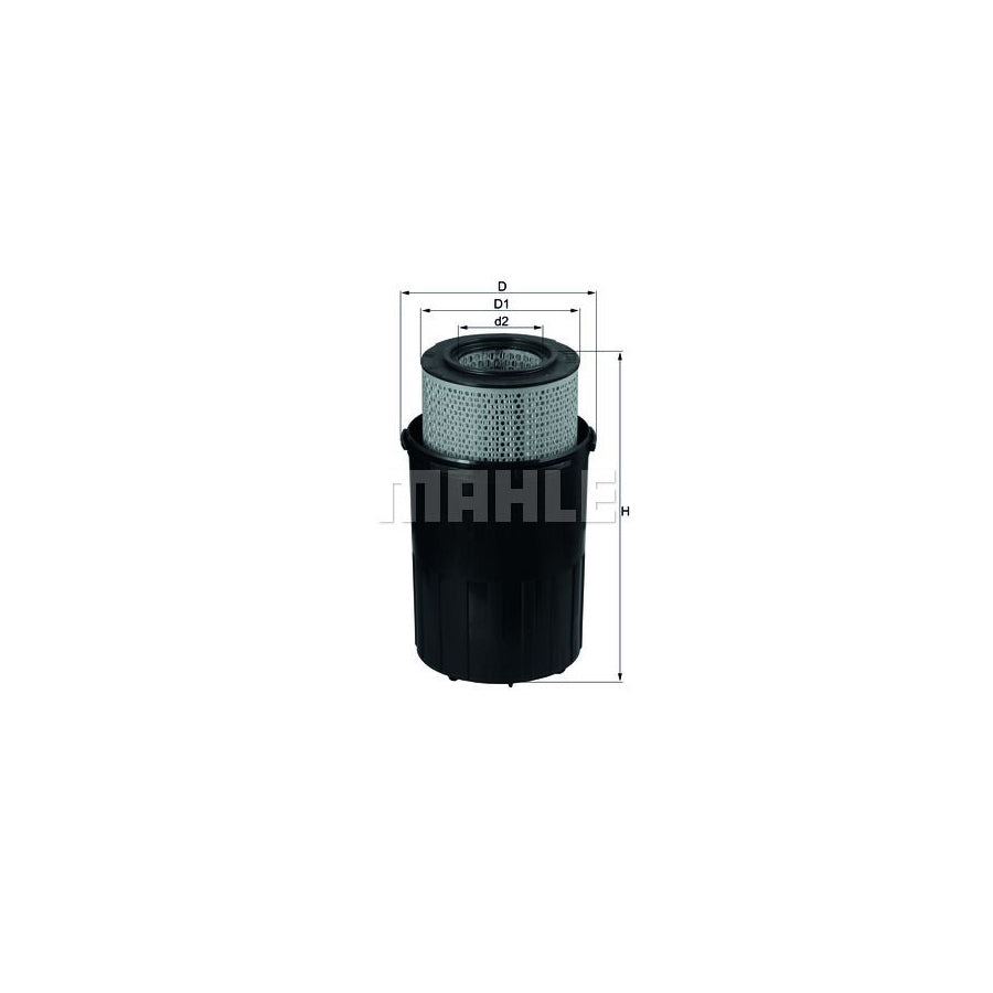 MAHLE ORIGINAL LX 388 Air Filter Filter Insert