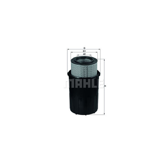 MAHLE ORIGINAL LX 388 Air Filter Filter Insert