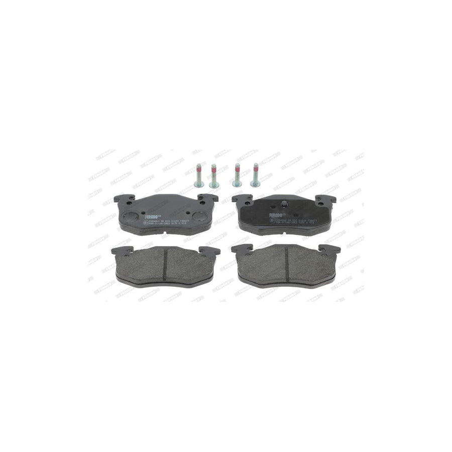Ferodo Fsl969 Brake Pad Set Fuse Technology Not Prepared For Wear Indicator