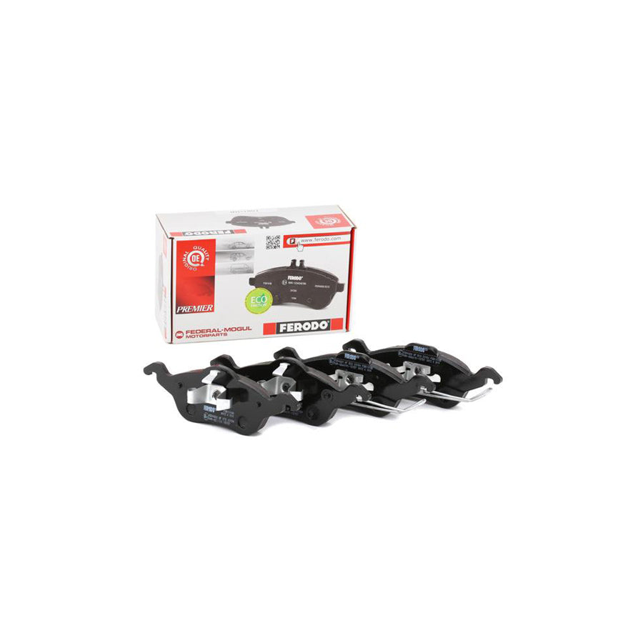 Ferodo Premier Fdb1318B Brake Pad Set For Ford Focus Not Prepared For Wear Indicator With Piston Clip With Spring