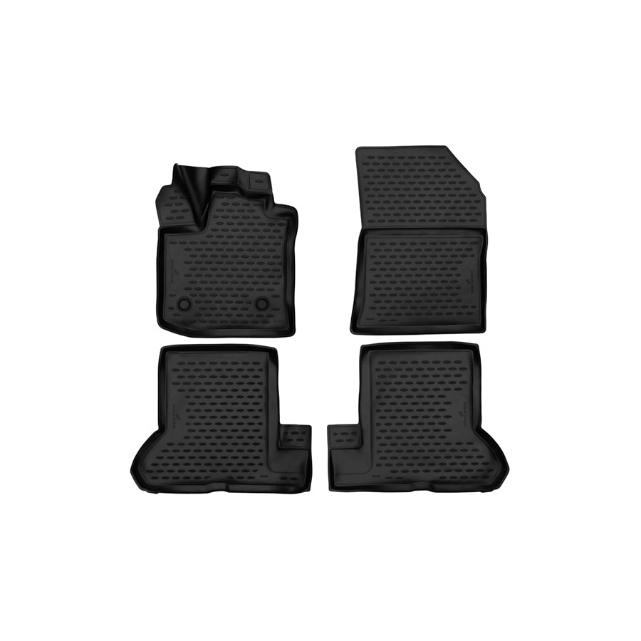 WALSER XTR 75086 Floor mat set Front and Rear
