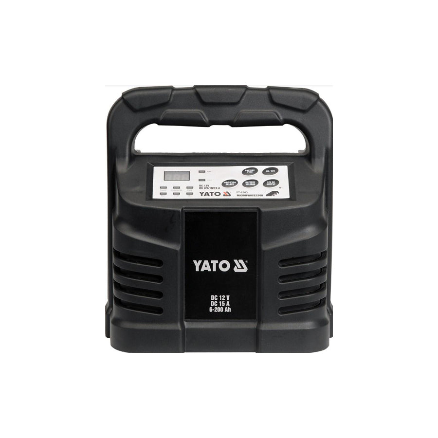YATO YT-8303 Battery Charger portable, 15A, 230V, 6-200Ah
