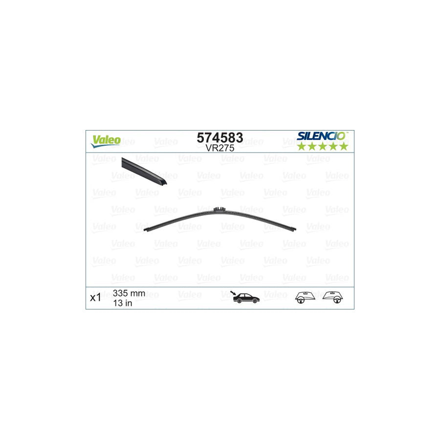 Valeo 574583 Wiper Blade For BMW X3 (F25) | Duco Car Parts UK Car Parts