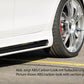 Rieger 00099781 VW Mk6 Golf Right Side Skirt (GTI & GTD) - Carbon-Look