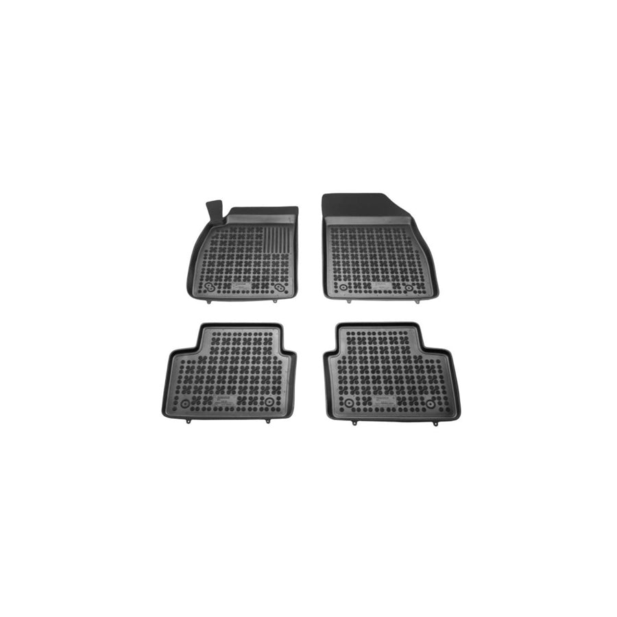 REZAW PLAST Tailored 200506 Floor mat set for OPEL INSIGNIA Elastomer, Front and Rear, Quantity: 4, Black