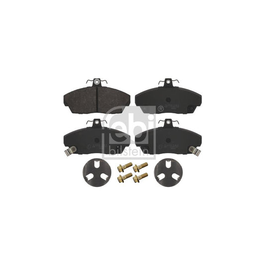 Febi Bilstein 16800 Brake Pad Set Front Axle With Acoustic Wear Warning With Attachment Material