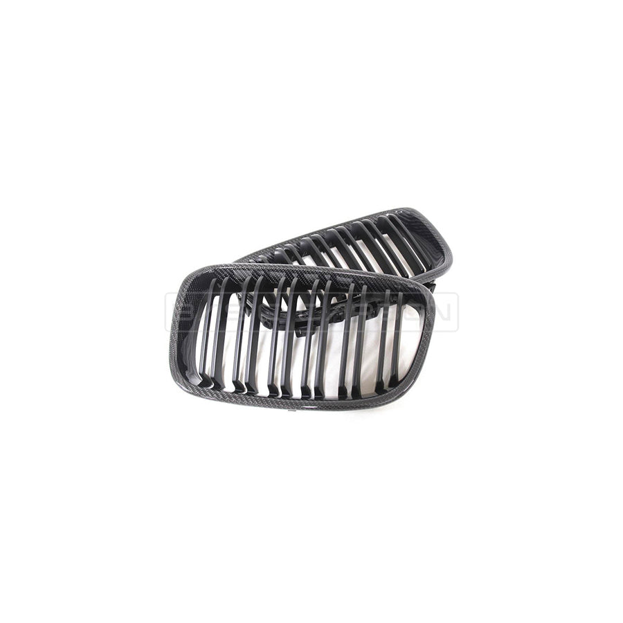 Basic Carbon BMW 1 Series F20 F21 Pre-LCI Carbon Fibre Kidney Grille (inc. 114d, 118i, 125i & M135i)