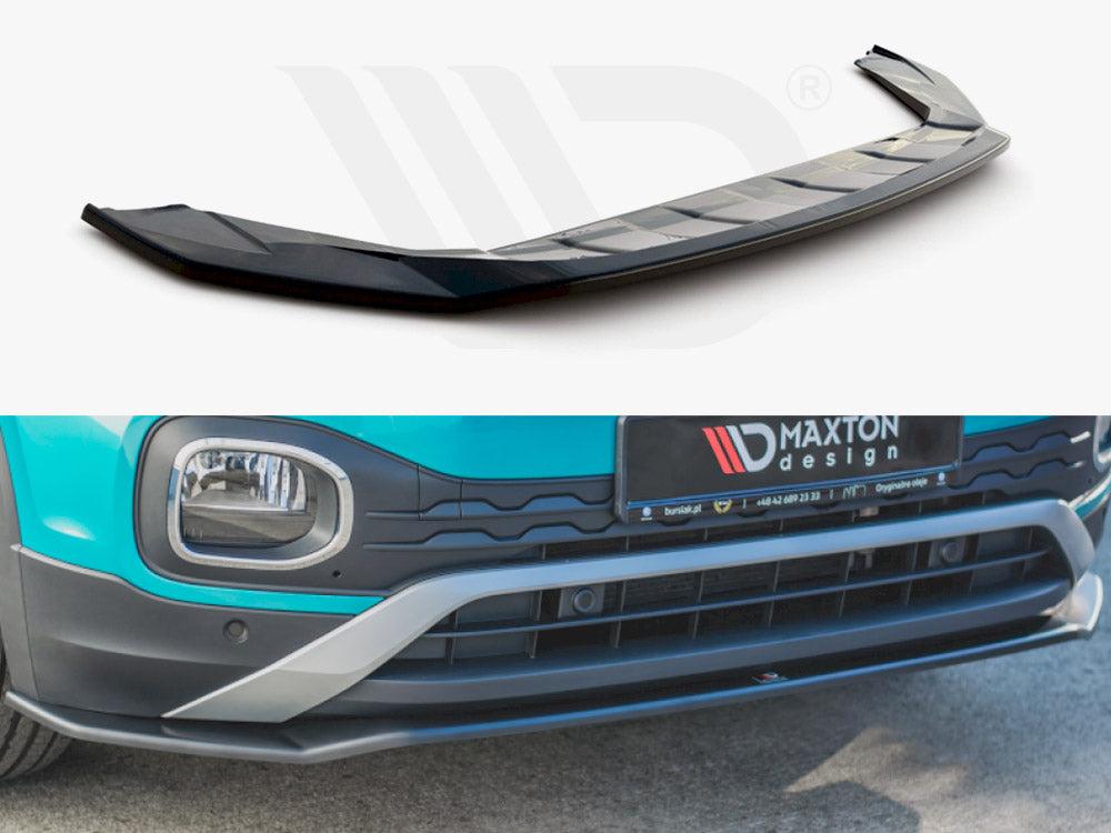 Maxton Design VW-TCROSS-1-FD1T Front Splitter VW T Cross | Duco Car Parts UK Car Parts