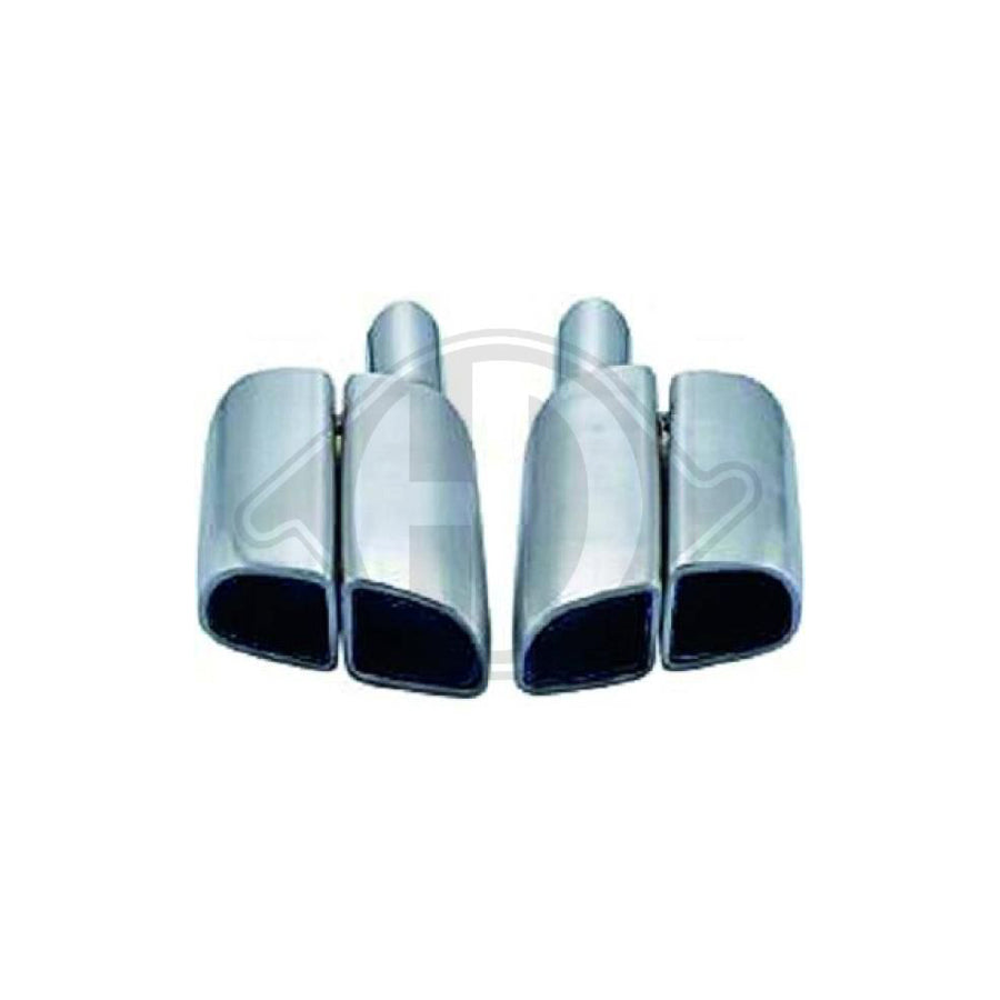 DIEDERICHS HD Tuning 4205001 Exhaust tip for PORSCHE Panamera (971) 240, 60 mm, Stainless Steel