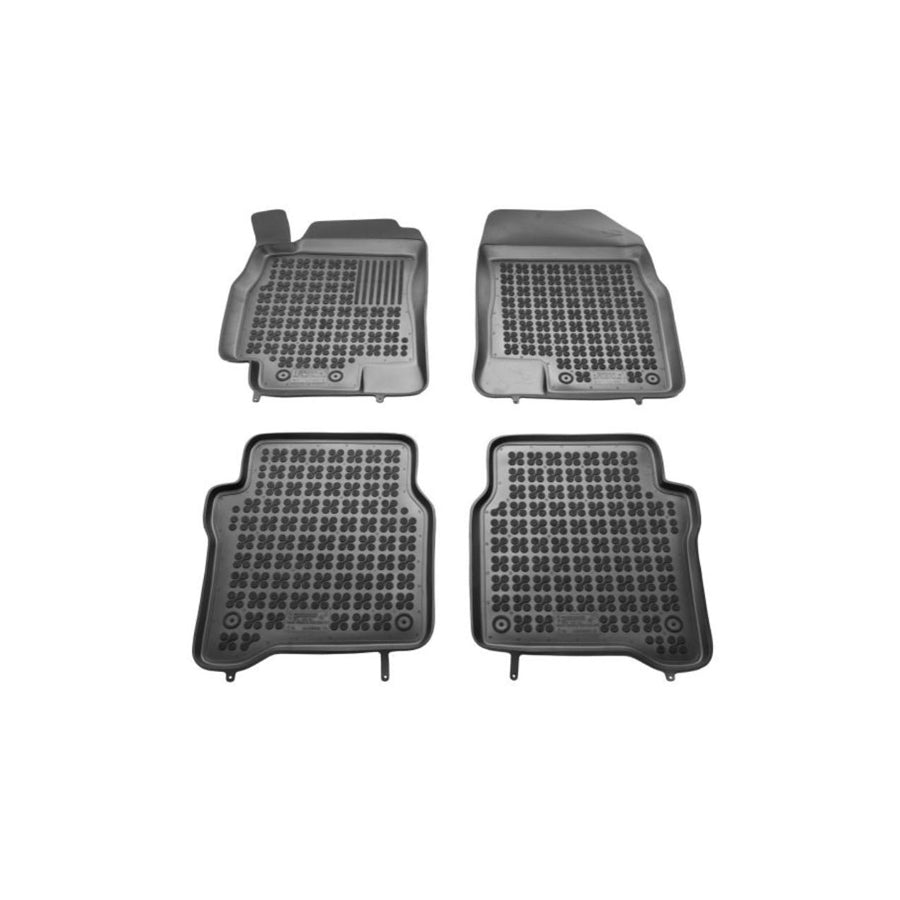 REZAW PLAST 201812 Floor mat set for NISSAN Primera Saloon (P12) Elastomer, Front and Rear, Black