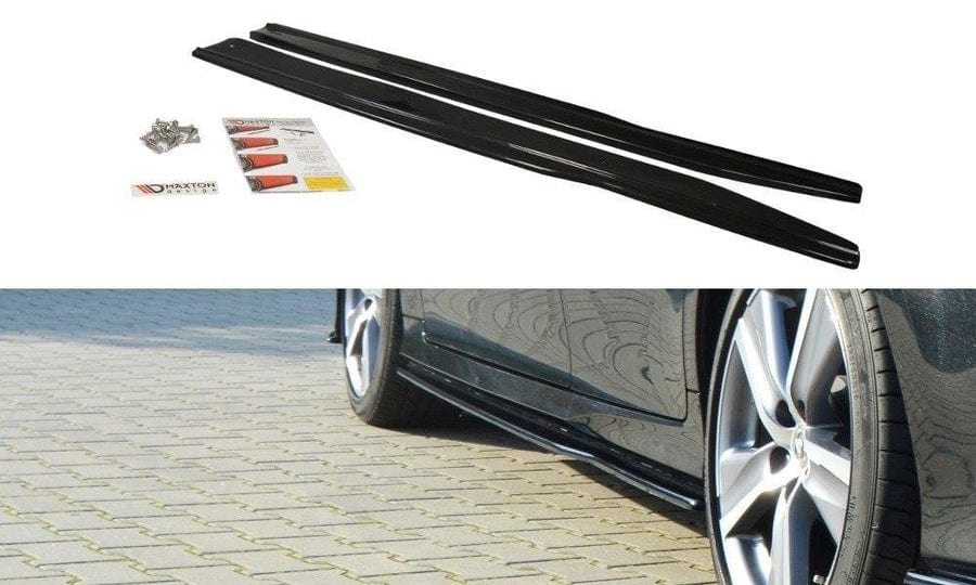 Maxton Design LE-GS-4F-SD1T Side Skirts Diffusers Lexus GS MK4 (Facelift) | Duco Car Parts UK Car Parts