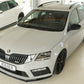 Rieger 00088140 Skoda 5E Octavia RS Front Splitter - Glossy Black