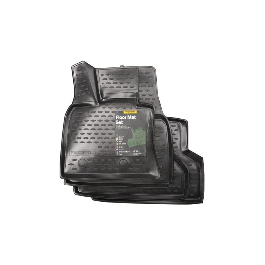 RIDEX Tailored 215A0633 Floor mat set for BMW X5 (F15, F85) Elastomer, Front and Rear, Quantity: 4, Black