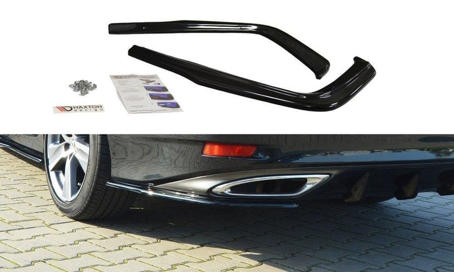 Maxton Design LE-GS-4F-T-RSD1T Rear Side Splitters Lexus GS MK4 (Facelift) T | Duco Car Parts UK Car Parts