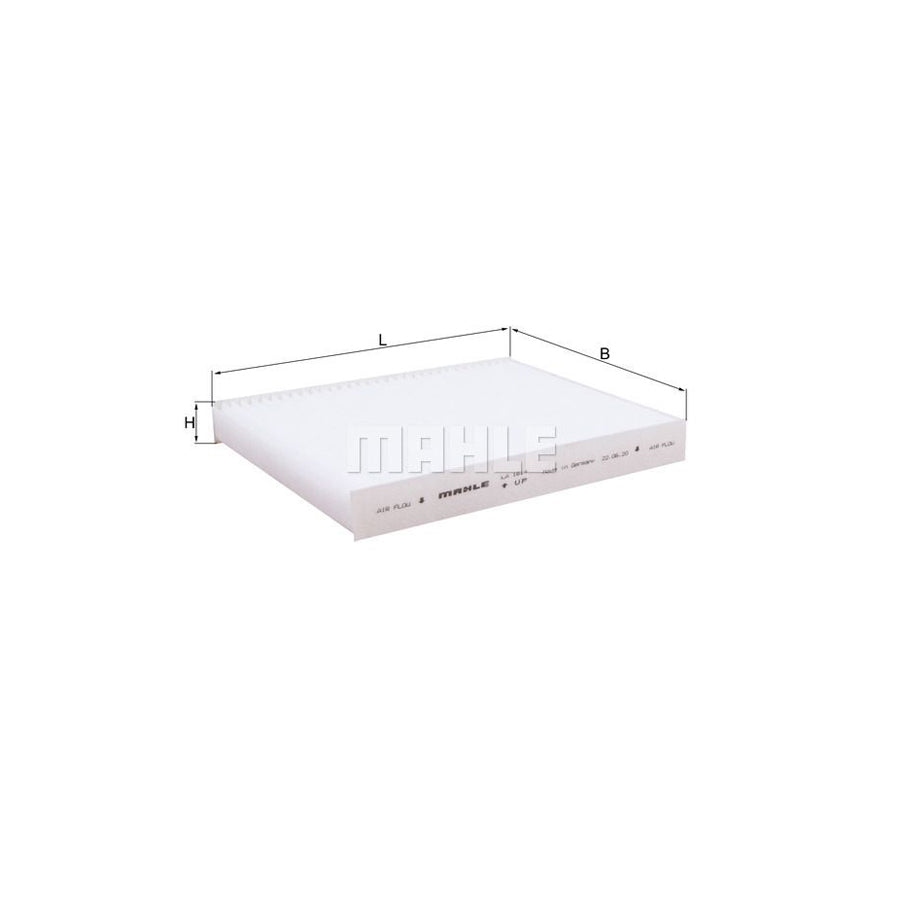MAHLE ORIGINAL LA 1614 Pollen filter for SUZUKI Celerio (LF) Particulate Filter