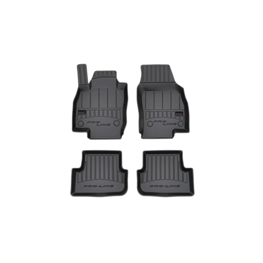 FROGUM 3D407589 Floor mat set for SEAT Ibiza V (KJ1) Elastomer, Front and Rear, Quantity: 4, Black