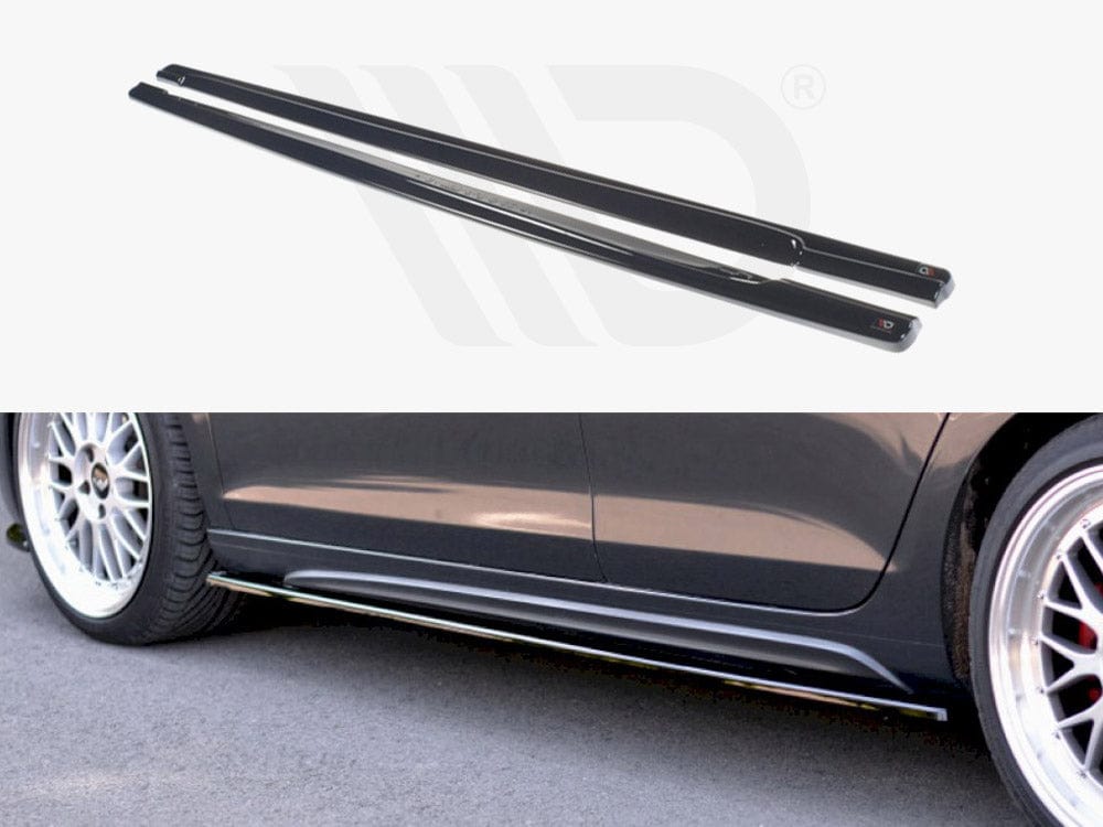 Maxton Design VW-GO-6-GTD-SD1T Side Skirts Diffusers VW Golf MK6 GTI/ Gtd (2008-2012) | Duco Car Parts UK Car Parts