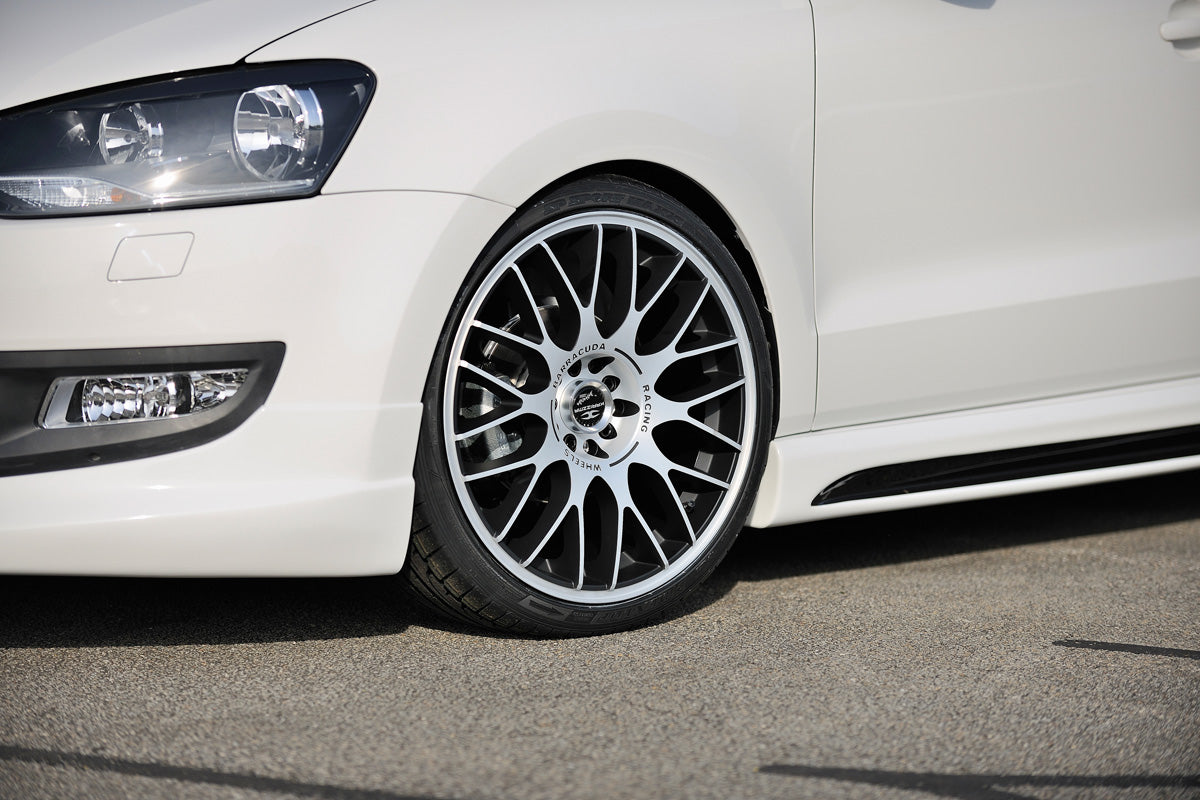 Rieger 00099794 VW 6R Polo Mk6 Right Side Skirt (Inc. Polo Mk6 GTI) - Carbon-Look