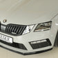 Rieger 00088140 Skoda 5E Octavia RS Front Splitter - Glossy Black