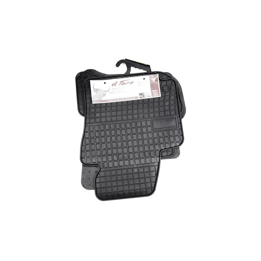 FROGUM Tailored 0403 Floor mat set Elastomer, Front and Rear, Quantity: 4, Black, (LHD)
