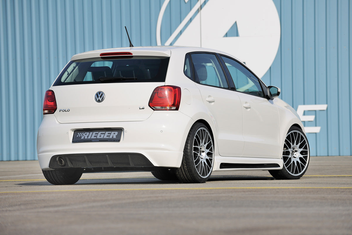 Rieger 00099794 VW 6R Polo Mk6 Right Side Skirt (Inc. Polo Mk6 GTI) - Carbon-Look