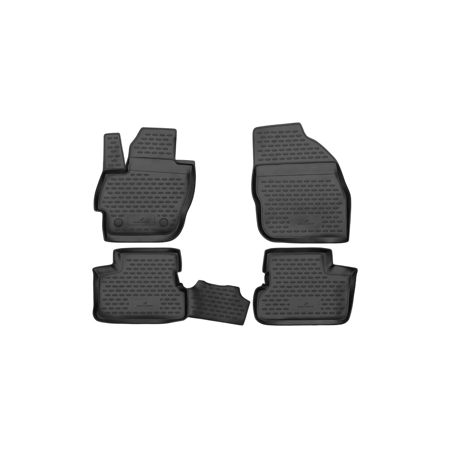 WALSER Tailored, XTR 75099 Floor mat set Front and Rear