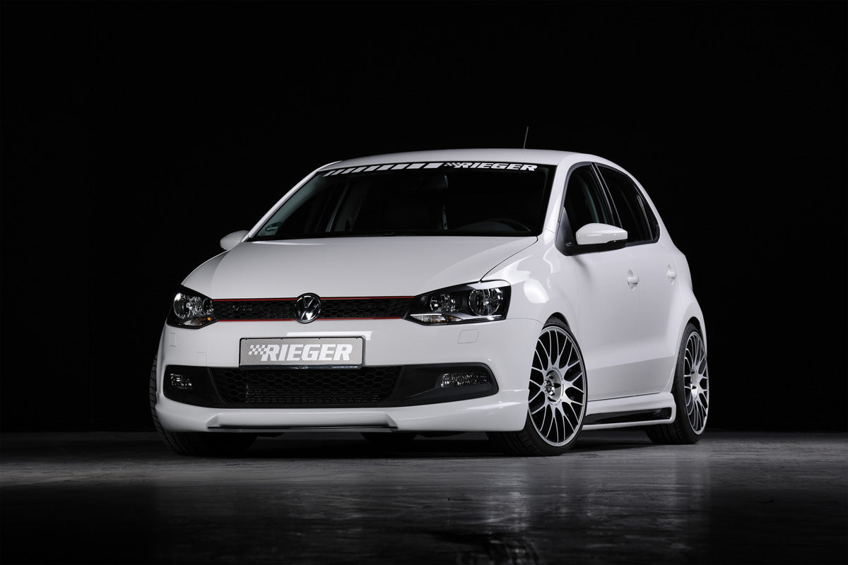 Rieger 00099794 VW 6R Polo Mk6 Right Side Skirt (Inc. Polo Mk6 GTI) - Carbon-Look