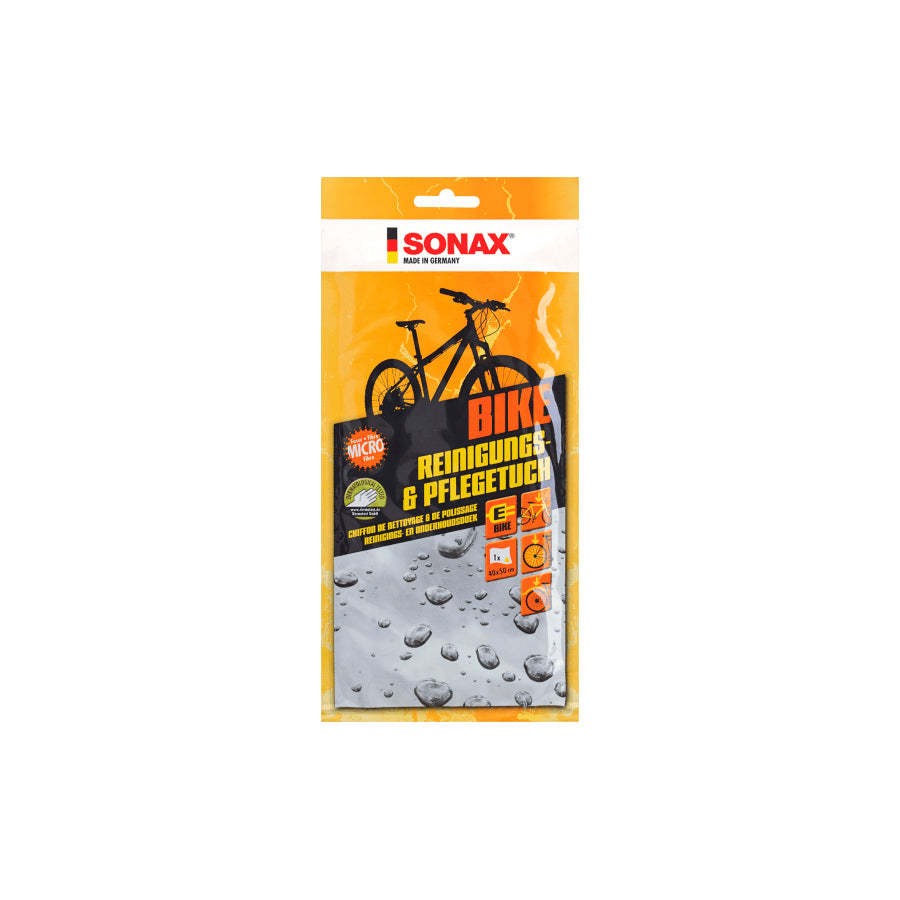 Sonax BIKE Cleaning + Care cloth 40x50mm | ML Performance Car Care