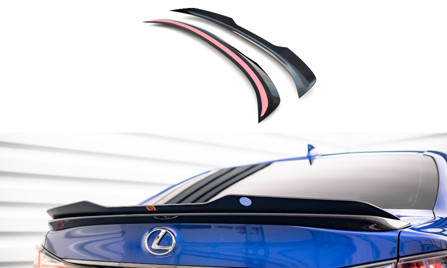 Maxton Design LE-GSF-4F-CAP1T Spoiler Cap Lexus GS F MK4 Facelift | Duco Car Parts UK Car Parts