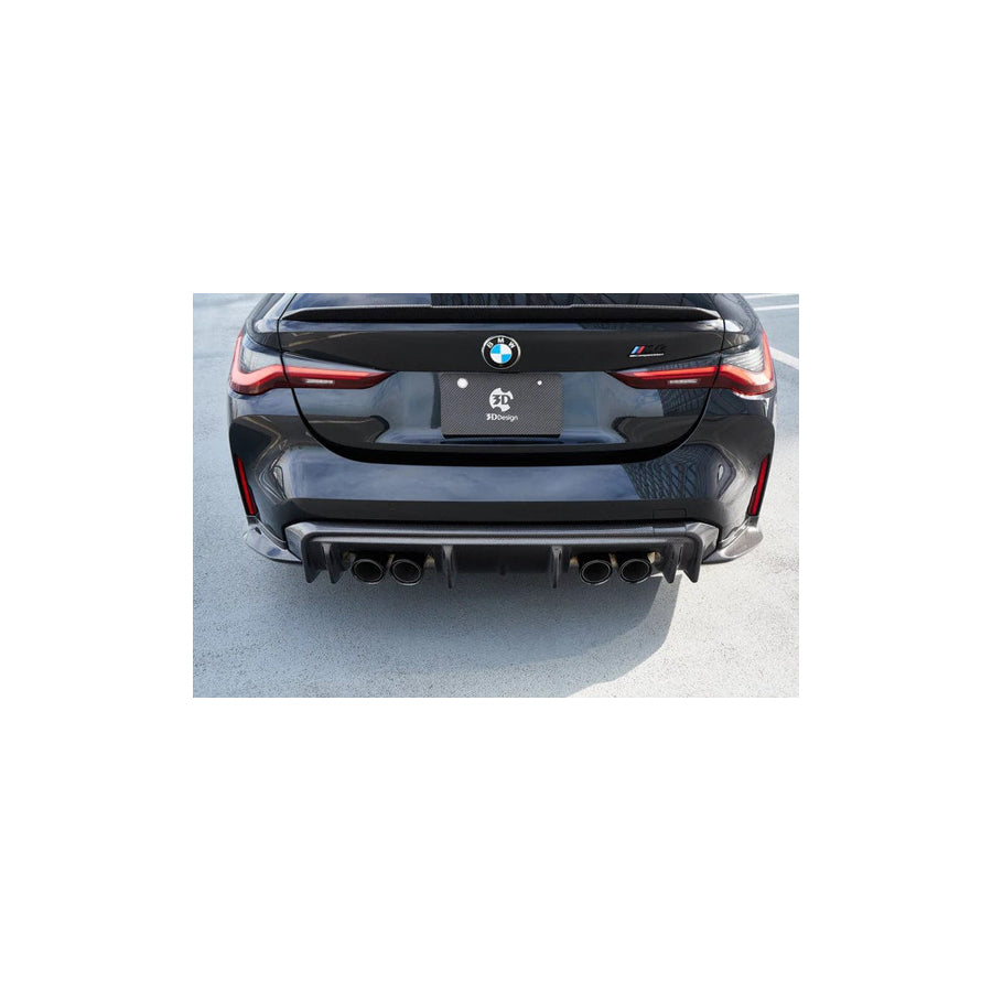 3D Design BMW G82 M4 Carbon Fibre Rear Diffuser (M4 & M4 Competition)