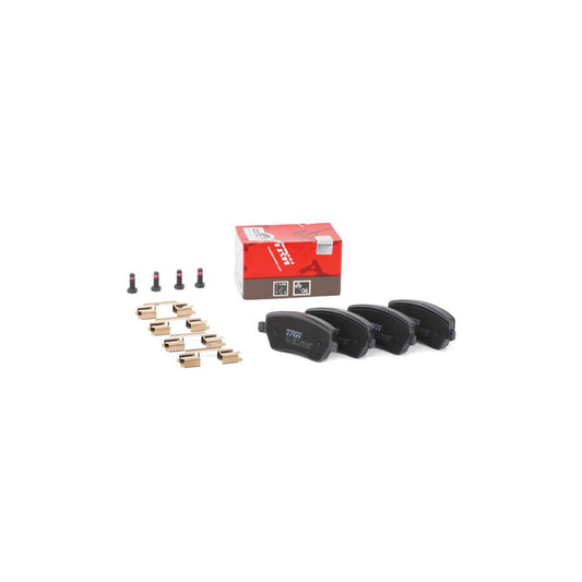TRW Cotec Gdb3396 Brake Pad Set With Acoustic Wear Warning With Brake Caliper Screws With Accessories