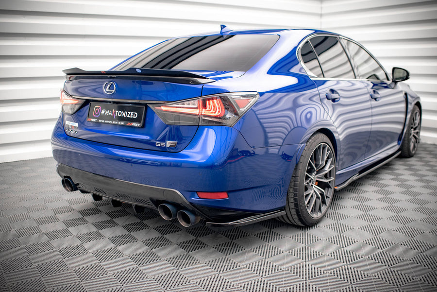 Maxton Design Lexus GS F MK4 Facelift Rear Side Splitters