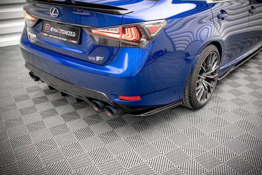 Maxton Design Lexus GS F MK4 Facelift Rear Side Splitters