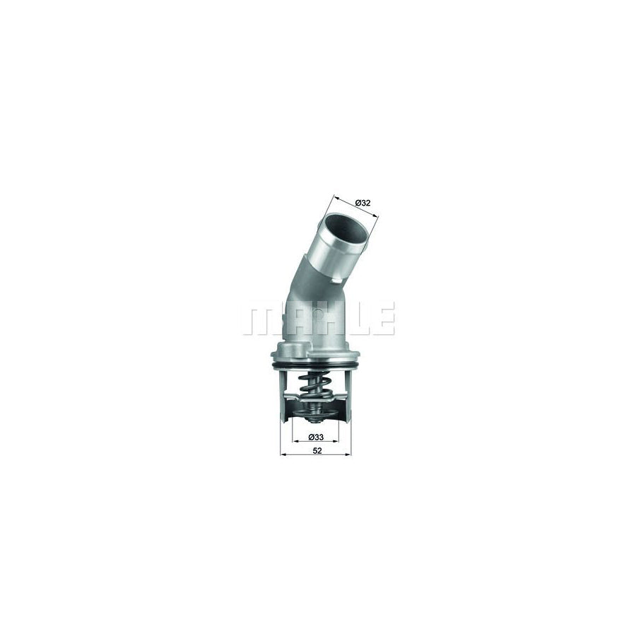MAHLE ORIGINAL TI 205 92D Engine thermostat Opening Temperature: 92°C, with seal