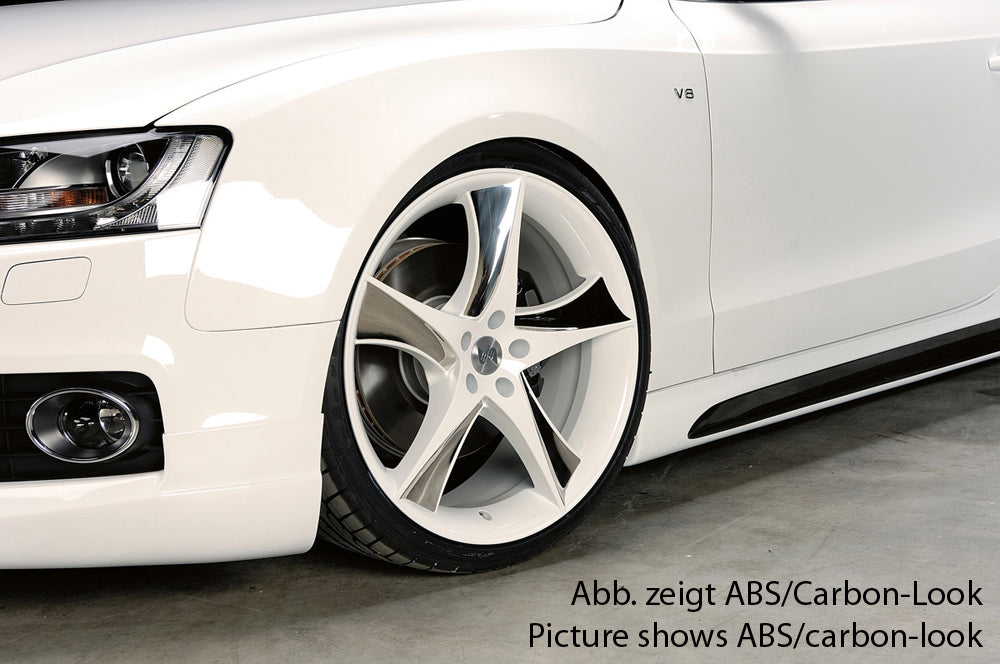 Rieger 00055405 Audi B8 B81 Right Side Skirt (A5 & S5) -  Matte Black