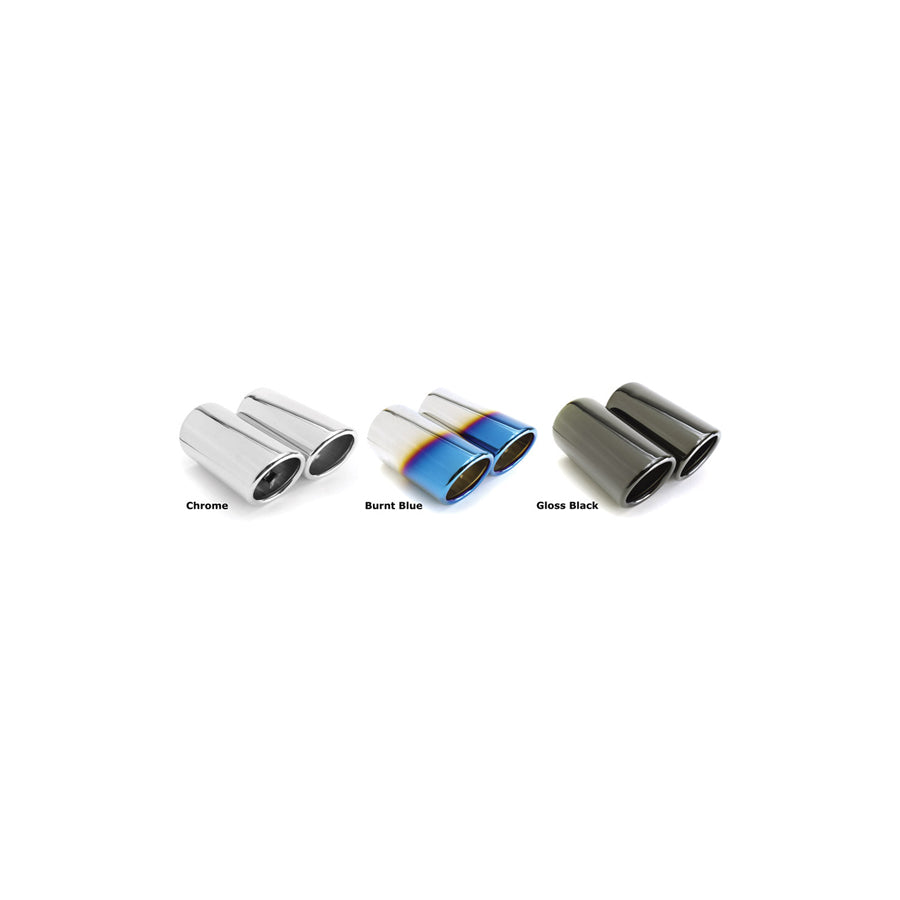 BMS BMW E Chassis E90 E92 Exhaust Tips (Pair) (323i, 325i, 328i & 330i)